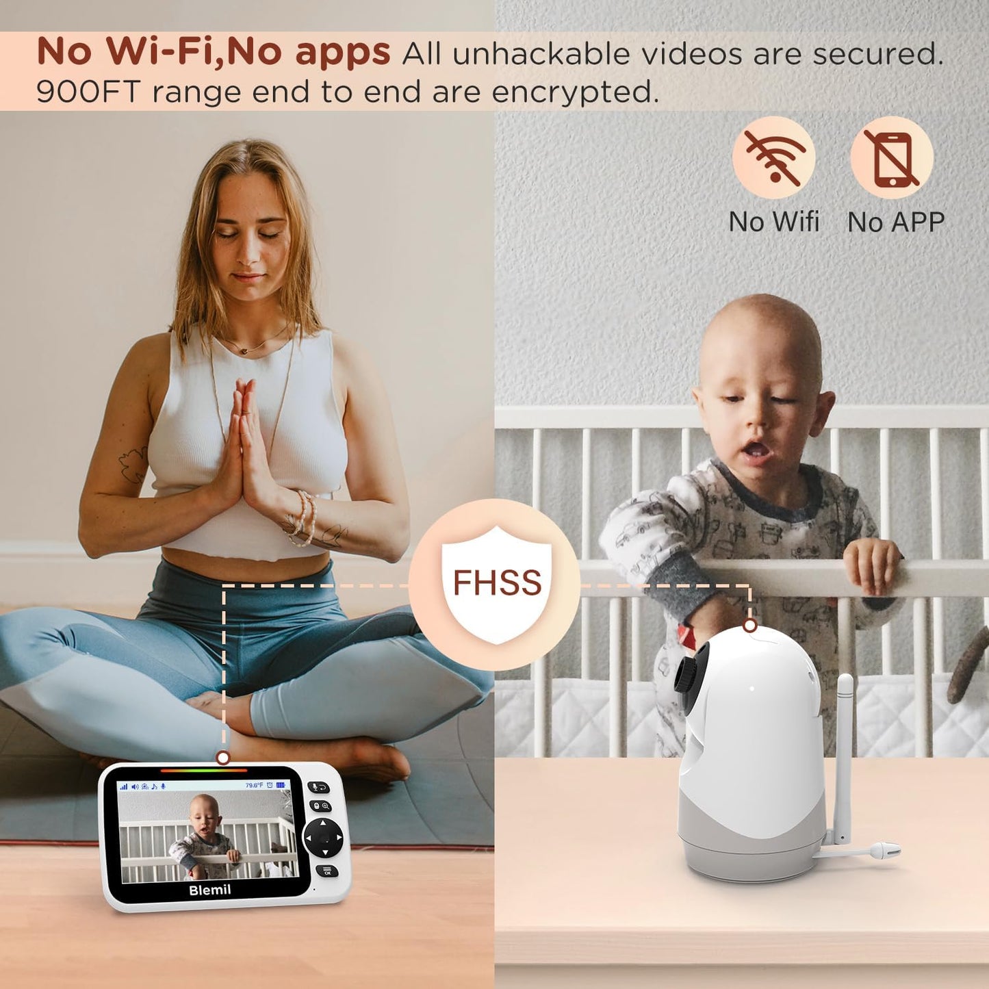 Wireless Baby Monitor - BabySala