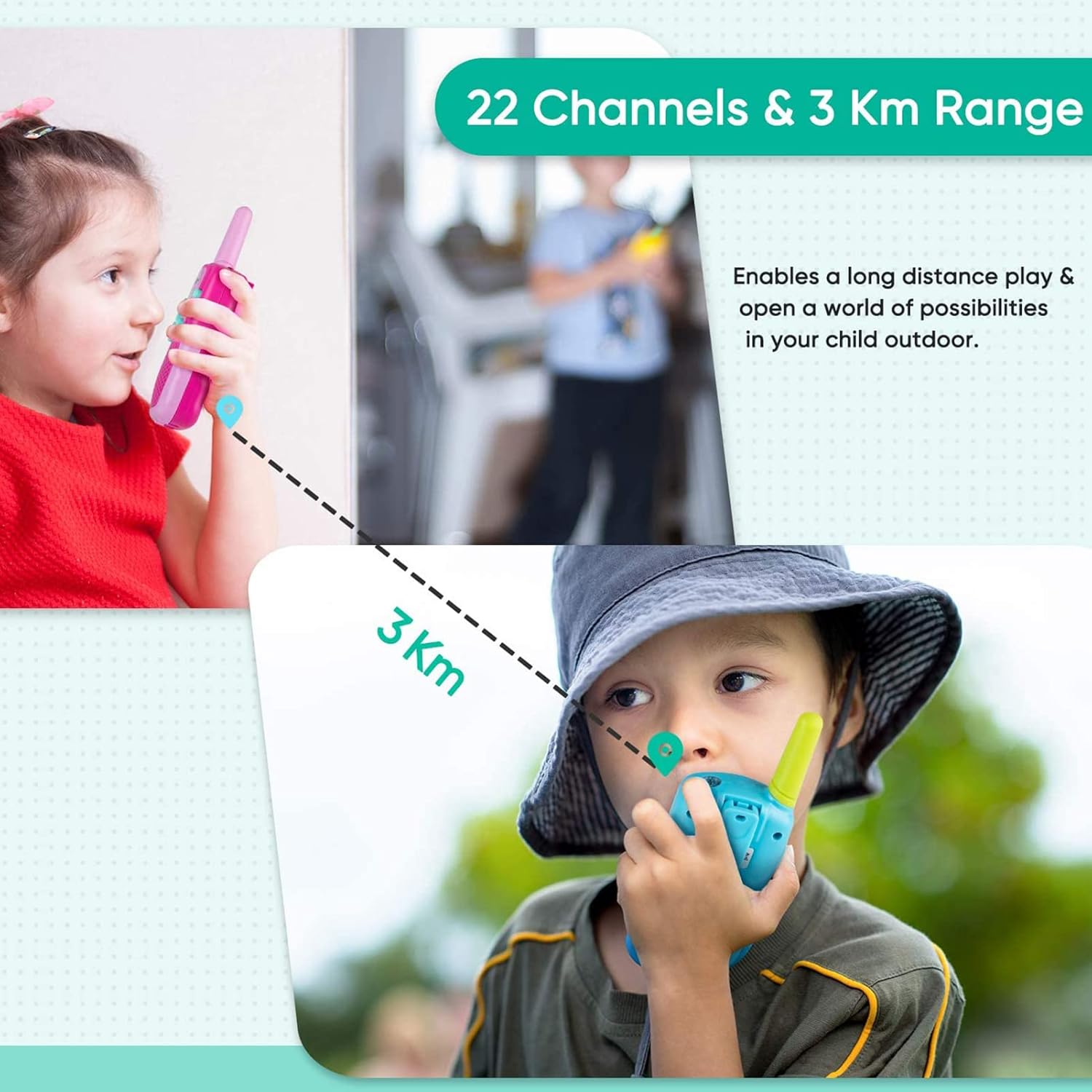 Walkie Talkies for Kids - BabySala