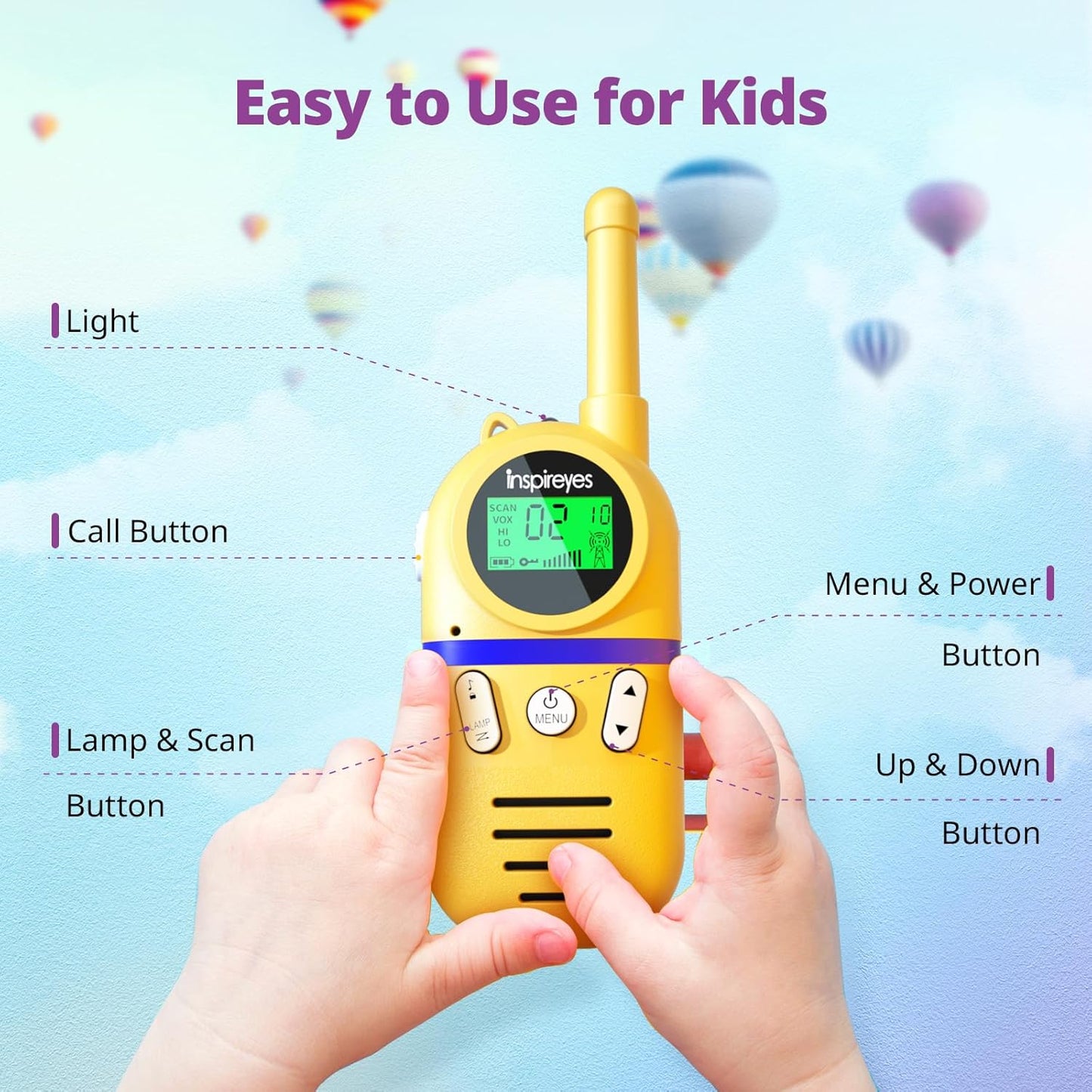 Walkie Talkies for Kids - BabySala