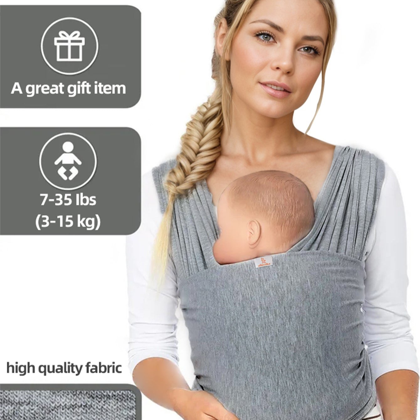 Baby Wrap Carrier - BabySala