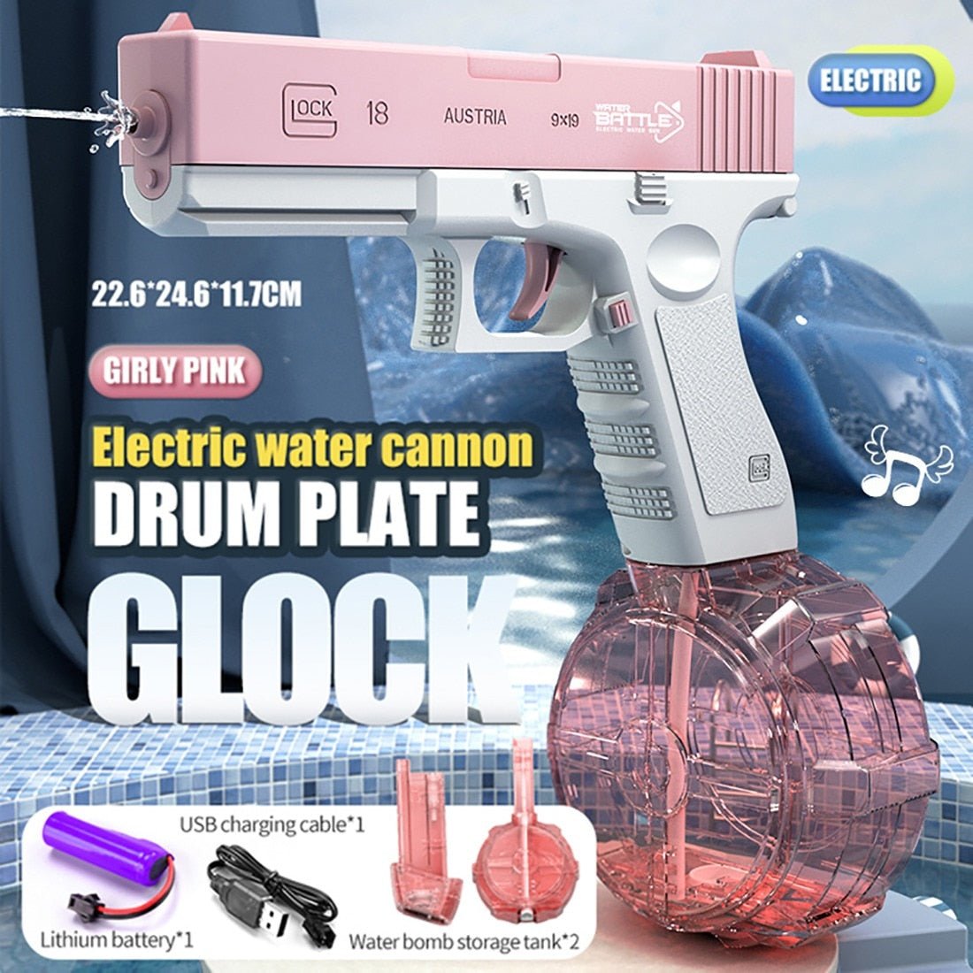 Electric Water Gun - LightsBetter