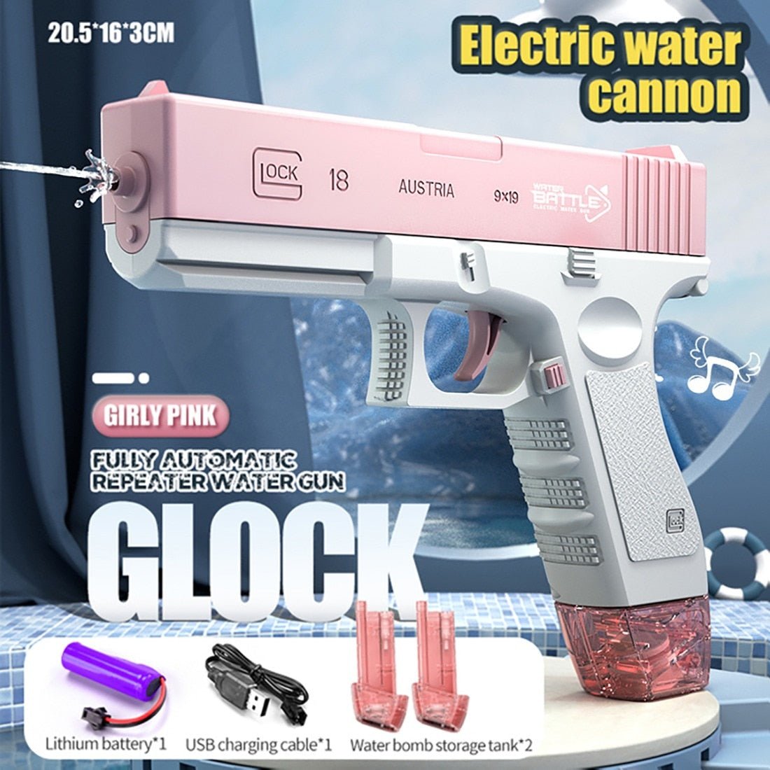 Electric Water Gun - LightsBetter